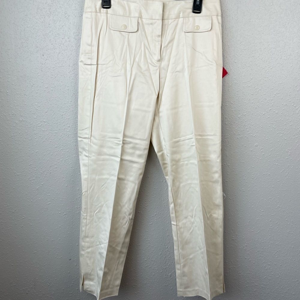 NWT Oscar De La Renta Stretch Slack Pants Size 10